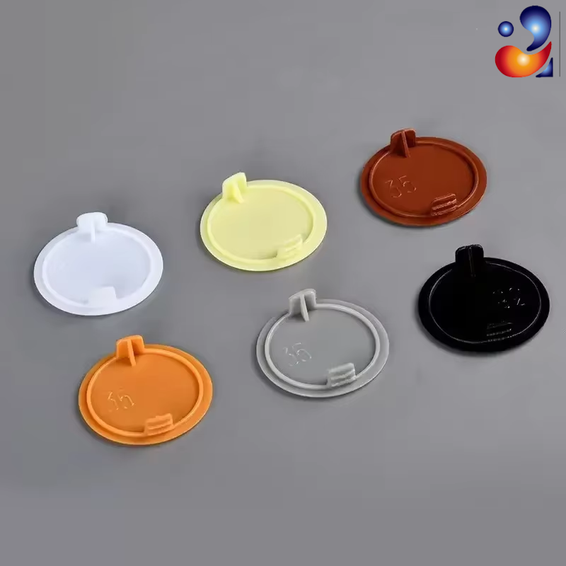 Furniture Hardware Fitting - Okrągłe plastikowe zaślepki na zawiasy meblowe,