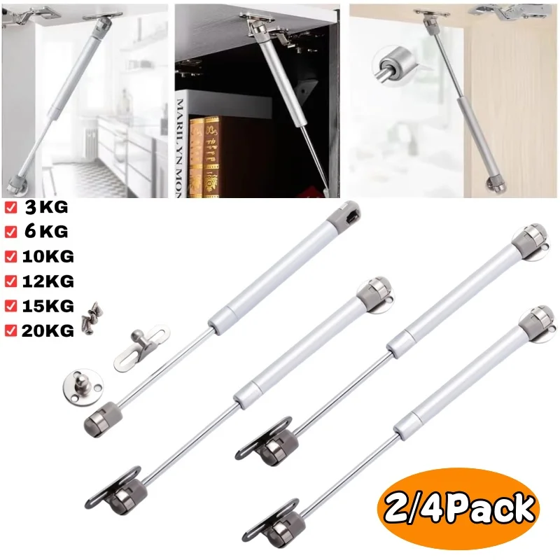 Cabinet Hinge Overlay - 2/4 szt. Sprężyna gazowa wspornik podnośnika