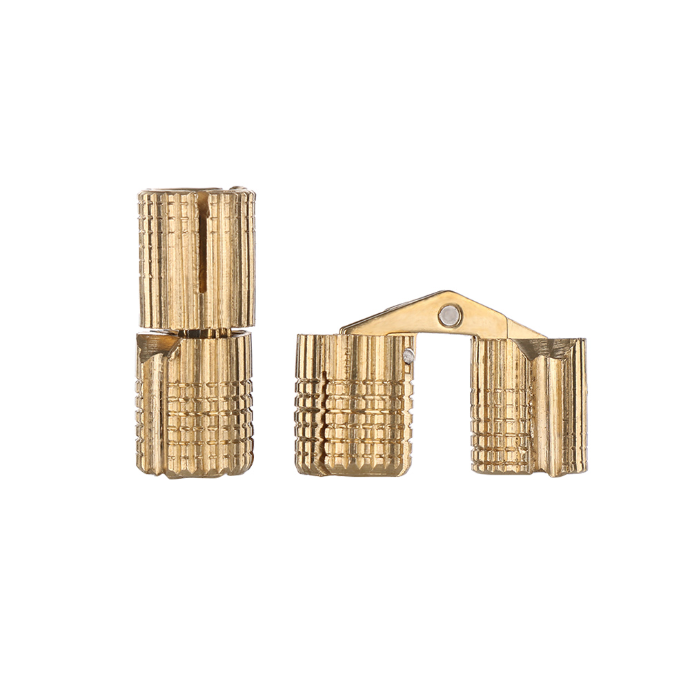 Cabinet Hinge Overlay - Zawiasy mosiężne 8-18 mm Niewidoczne zawiasy