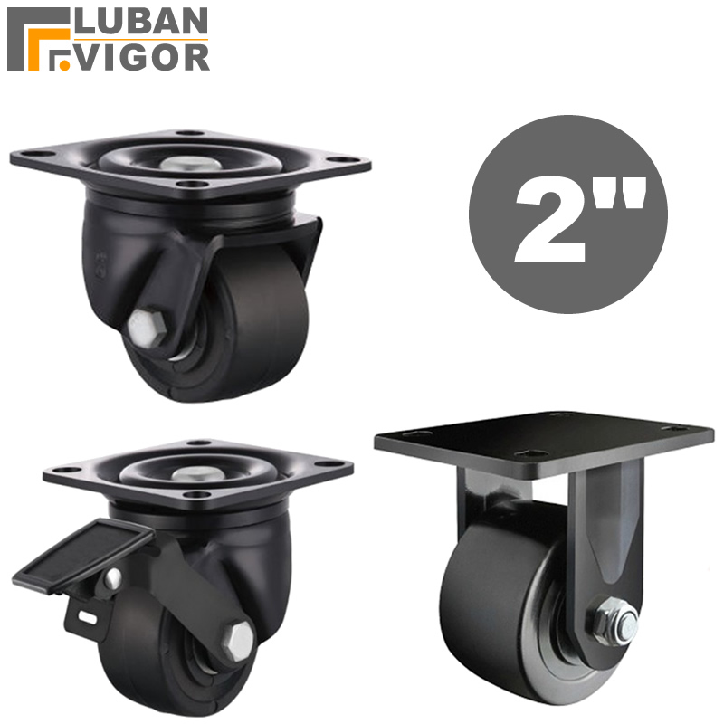 Furniture Hardware Lowes - nośne 300KG 2-calowe niskie kółka z