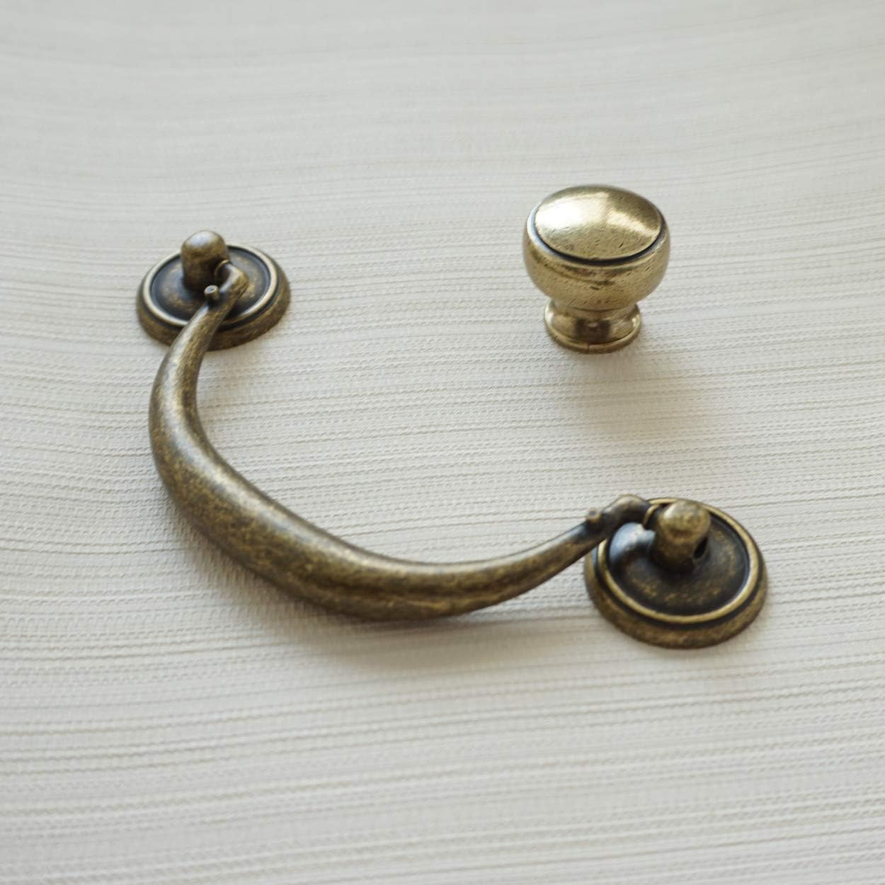 Antyczne brązowe uchwyty do sz – Furniture Hardware Drop Pulls recenzja i cena