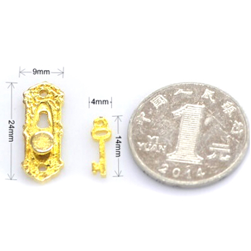 1:12 4-częściowy zestaw metalo – Furniture Hardware Fitting recenzja i cena