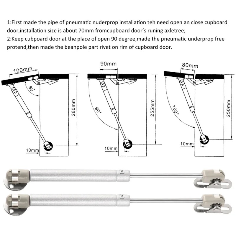 2 szt. Zawias meblowy 20/60/10 – Cabinet Hinge Overlay recenzja i cena