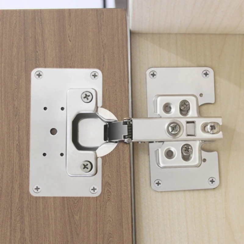 4 szt. Płytka naprawcza zawias – Cabinet Hinge Overlay recenzja i cena